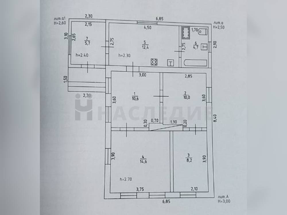 Кирпичный 1-этажный дом 66.2 м2 на участке 5 сот. ул. Гайдара - фото 19